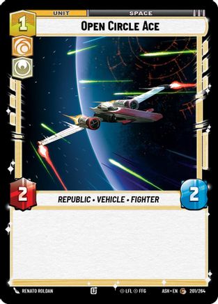 Open Circle Ace (201/264) - Ashes of the Empire