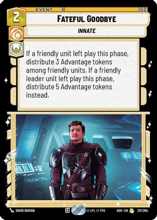 Fateful Goodbye (211/264) - Ashes of the Empire