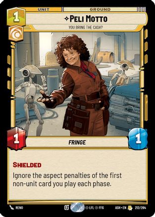 Peli Motto - You Bring the Cash? (212/264) - Ashes of the Empire