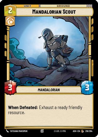 Mandalorian Scout (216/264) - Ashes of the Empire