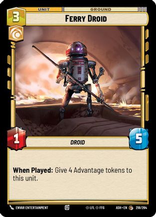 Ferry Droid (218/264) - Ashes of the Empire