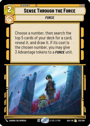 Sense Through the Force (235/264) - Ashes of the Empire