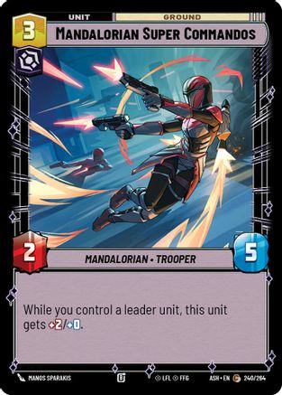 Mandalorian Super Commandos (240/264) - Ashes of the Empire