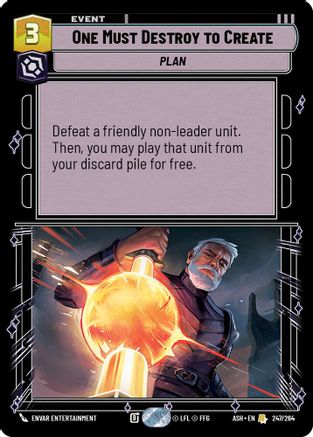One Must Destroy to Create (247/264) - Ashes of the Empire