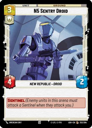 N5 Sentry Droid (252/264) - Ashes of the Empire