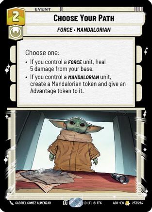 Choose Your Path (257/264) - Ashes of the Empire