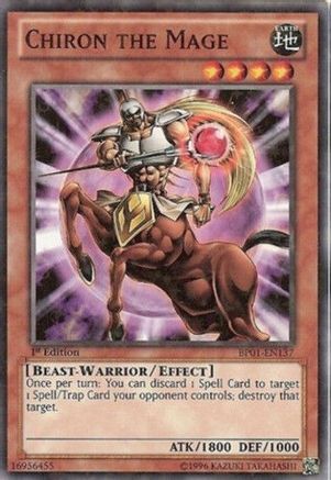 Chiron the Mage (Starfoil) (BP01-EN137) - Battle Pack: Epic Dawn Unlimited