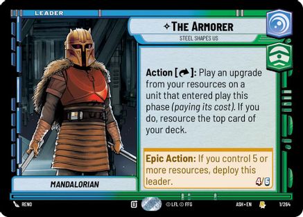 The Armorer - Steel Shapes Us (1/264) - Ashes of the Empire