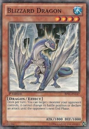 Blizzard Dragon (Starfoil) (BP01-EN147) - Battle Pack: Epic Dawn 1st Edition