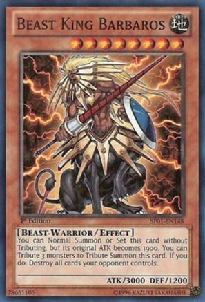 Beast King Barbaros (Starfoil) (BP01-EN148) - Battle Pack: Epic Dawn 1st Edition