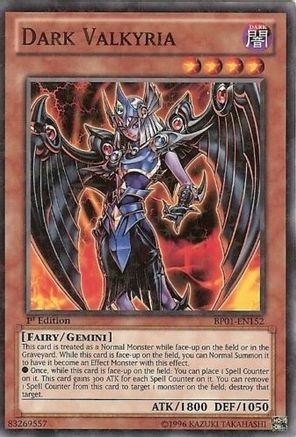 Dark Valkyria (Starfoil) (BP01-EN152) - Battle Pack: Epic Dawn 1st Edition