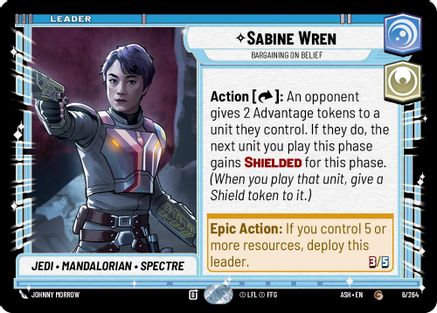 Sabine Wren - Bargaining on Belief (6/264) - Ashes of the Empire