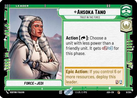 Ahsoka Tano - Trust in the Force (9/264) - Ashes of the Empire