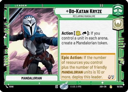 Bo-Katan Kryze - Reclaiming Mandalore (10/264) - Ashes of the Empire