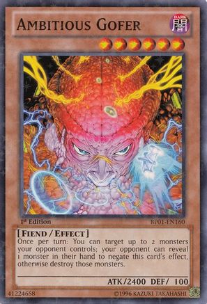 Ambitious Gofer (Starfoil) (BP01-EN160) - Battle Pack: Epic Dawn 1st Edition