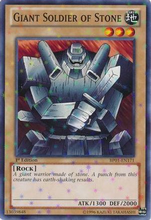 Giant Soldier of Stone (Starfoil) (BP01-EN171) - Battle Pack: Epic Dawn Unlimited