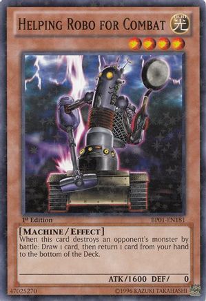 Helping Robo for Combat (Starfoil) (BP01-EN181) - Battle Pack: Epic Dawn Unlimited