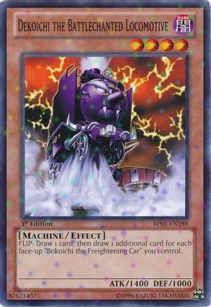 Dekoichi the Battlechanted Locomotive (Starfoil) (BP01-EN189) - Battle Pack: Epic Dawn 1st Edition