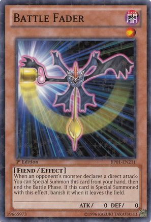 Battle Fader (Starfoil) (BP01-EN211) - Battle Pack: Epic Dawn Unlimited
