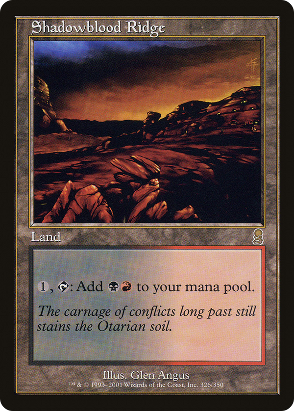 Shadowblood Ridge [Odyssey]