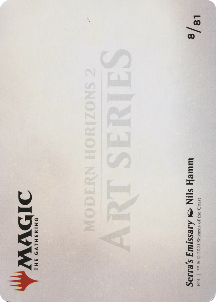 Serra's Emissary // Serra's Emissary (AMH2-008) - Modern Horizons 2 Art Series (Borderless)