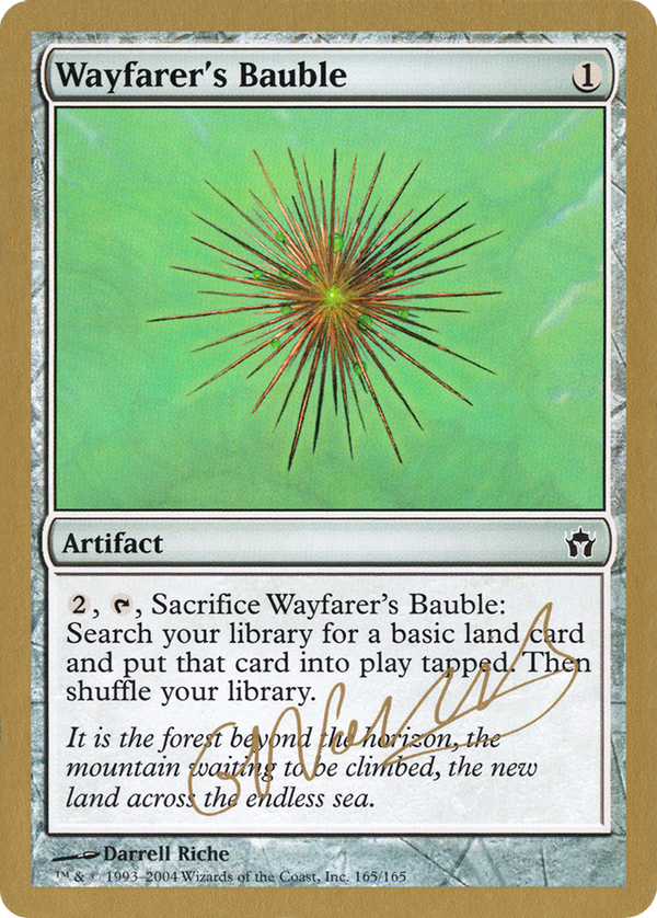 Wayfarer's Bauble (Gabriel Nassif) [World Championship Decks 2004]