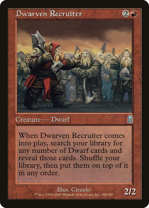 Dwarven Recruiter [Odyssey]