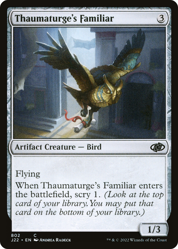 Thaumaturge's Familiar [Jumpstart 2022]