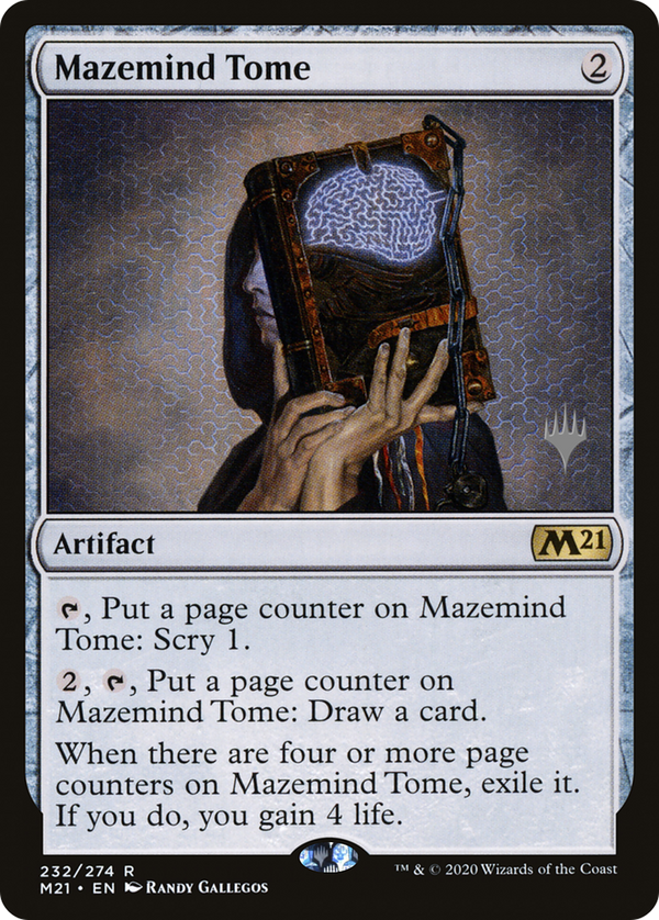 Mazemind Tome (Promo Pack) [Core Set 2021 Promos]