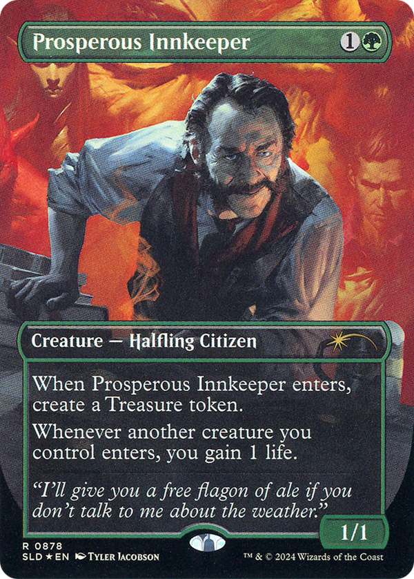 Prosperous Innkeeper (Rainbow Foil) [Secret Lair Drop Series]