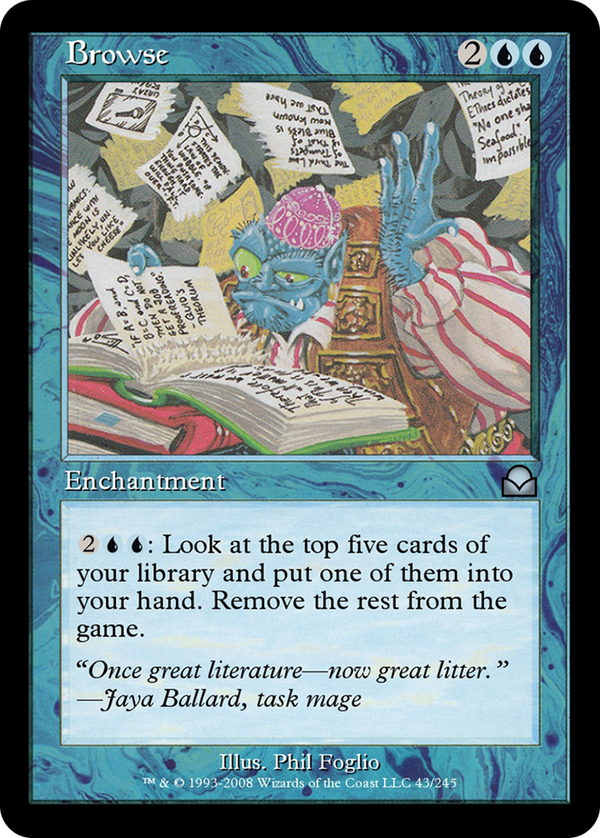 Browse (ME2-043) - Masters Edition II