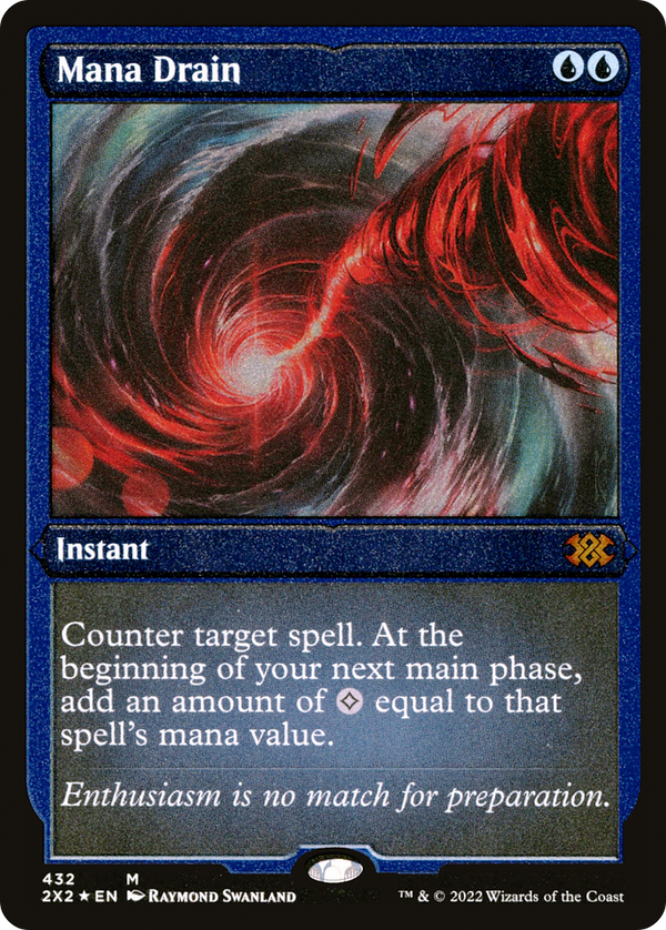 Mana Drain (Foil Etched) [Double Masters 2022]