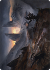 Haunted Ridge // Haunted Ridge (AMID-073) - Midnight Hunt Art Series (Borderless) Foil