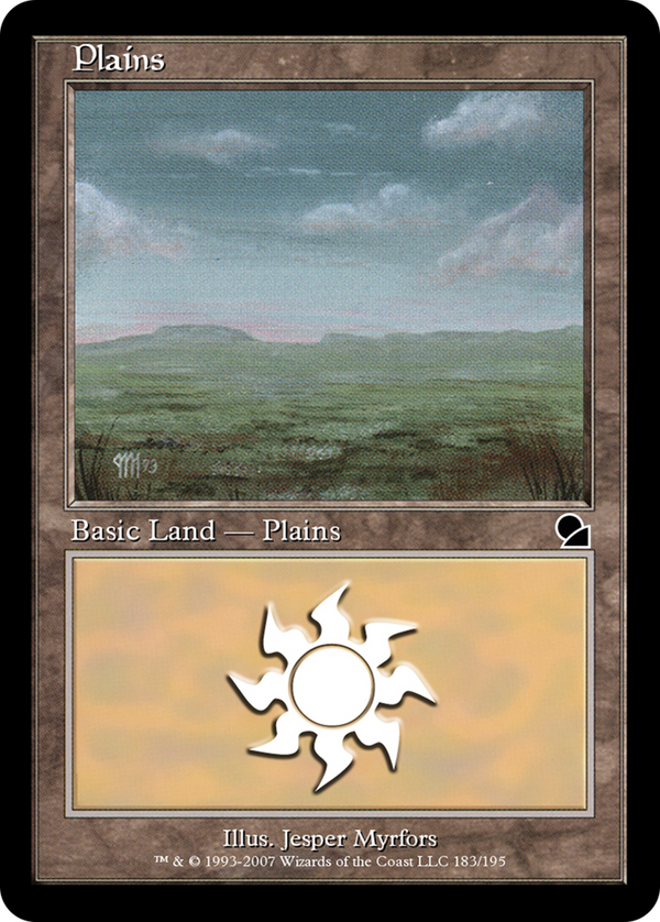 Plains (ME1-183) - Masters Edition Foil