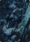 Unnatural Moonrise // Unnatural Moonrise (AMID-070) - Midnight Hunt Art Series (Borderless) Foil