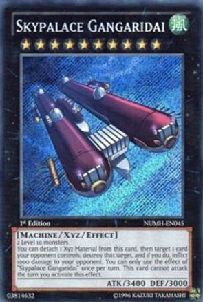 Skypalace Gangaridai (NUMH-EN045) - Number Hunters Unlimited