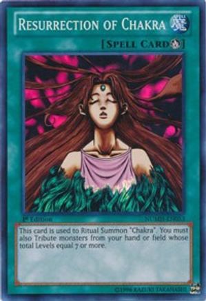 Resurrection of Chakra (NUMH-EN053) - Number Hunters Unlimited