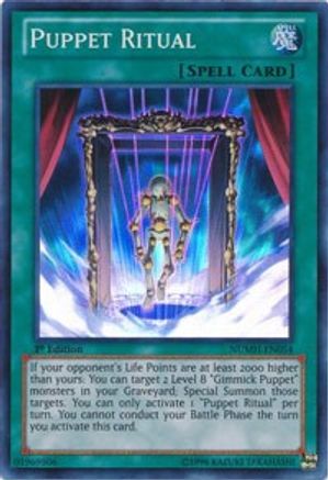 Puppet Ritual (NUMH-EN054) - Number Hunters Unlimited