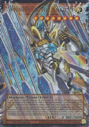 Witness of the Ancient (Secret Rare) (CORI-EN081) - Chaos Origins 1st Edition