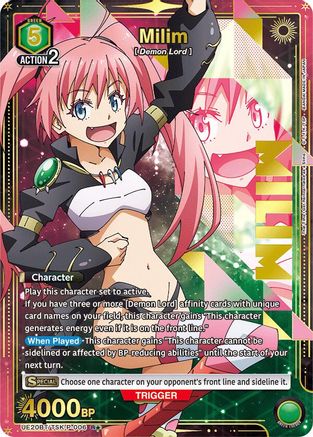 Milim (P-006) (R*) (UE20BT/TSK-P-006) - UE20BT That Time I Got Reincarnated as a Slime Foil
