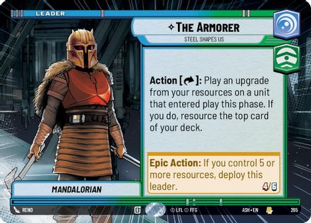 The Armorer - Steel Shapes Us (Hyperspace) (265) - Ashes of the Empire