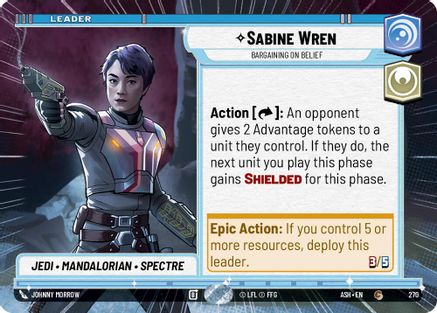 Sabine Wren - Bargaining on Belief (Hyperspace) (270) - Ashes of the Empire