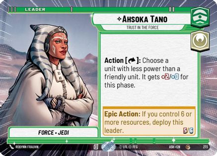 Ahsoka Tano - Trust in the Force (Hyperspace) (273) - Ashes of the Empire