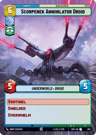 Scorpenek Annihilator Droid (Hyperspace) (293) - Ashes of the Empire
