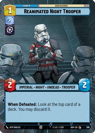 Reanimated Night Trooper (Hyperspace) (309) - Ashes of the Empire