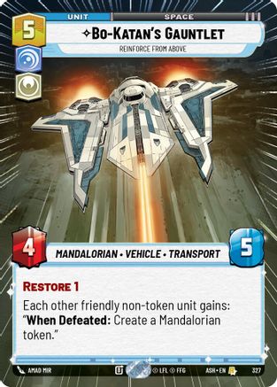 Bo-Katan's Gauntlet - Reinforce from Above (Hyperspace) (327) - Ashes of the Empire