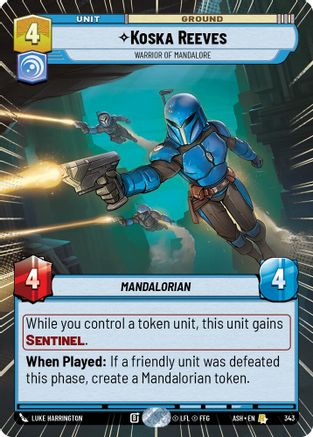 Koska Reeves - Warrior of Mandalore (Hyperspace) (343) - Ashes of the Empire