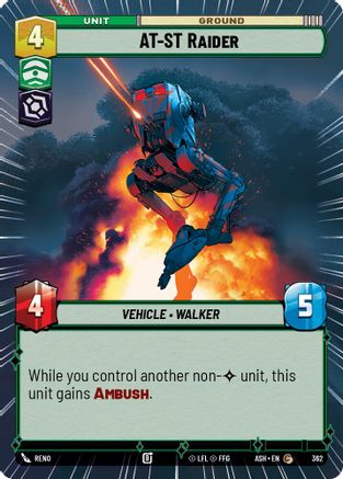 AT-ST Raider (Hyperspace) (362) - Ashes of the Empire