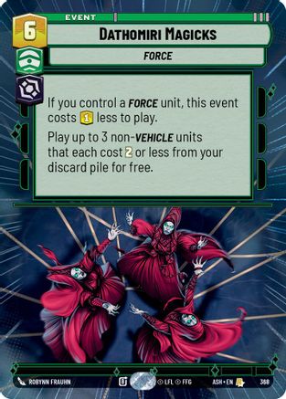 Dathomiri Magicks (Hyperspace) (368) - Ashes of the Empire