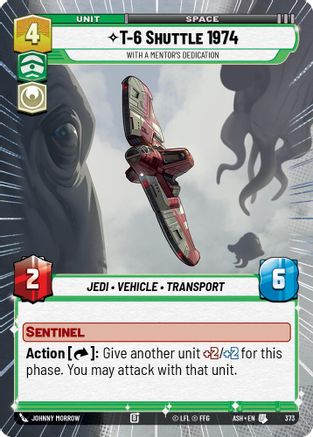 T-6 Shuttle 1974 - With a Mentor's Dedication (Hyperspace) (373) - Ashes of the Empire